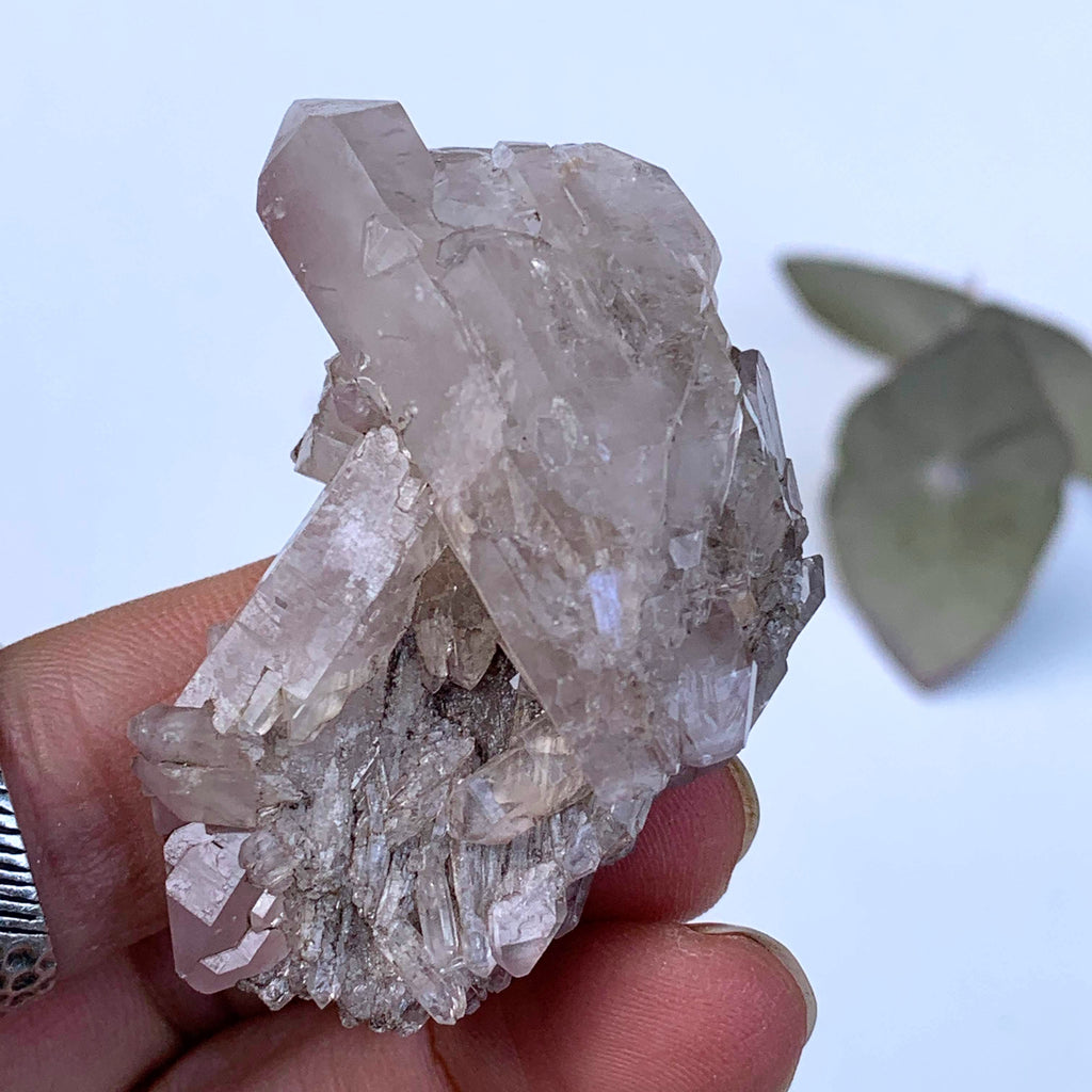Healing Lithium Quartz Handheld Cluster From Brazil #9 - Earth Family Crystals