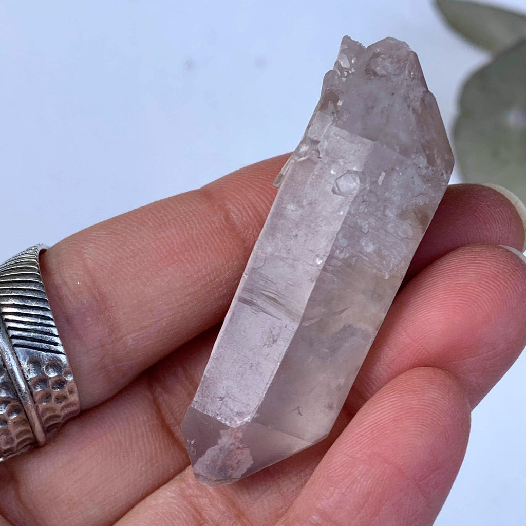 Healing Lithium Quartz Handheld Point From Brazil #11 - Earth Family Crystals
