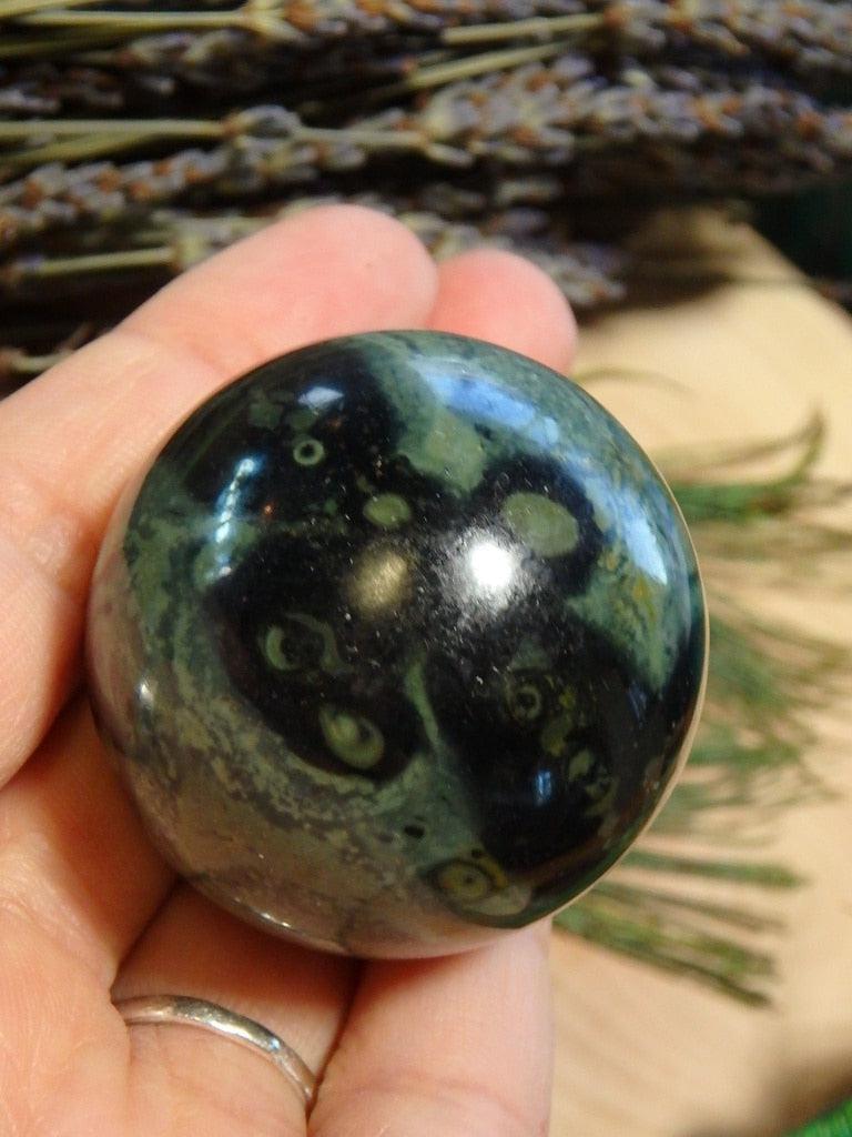 Kambaba Jasper Gemstone Sphere 2 - Earth Family Crystals