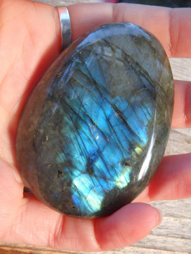 Magical Blue Flash Labradorite Specimen - Earth Family Crystals