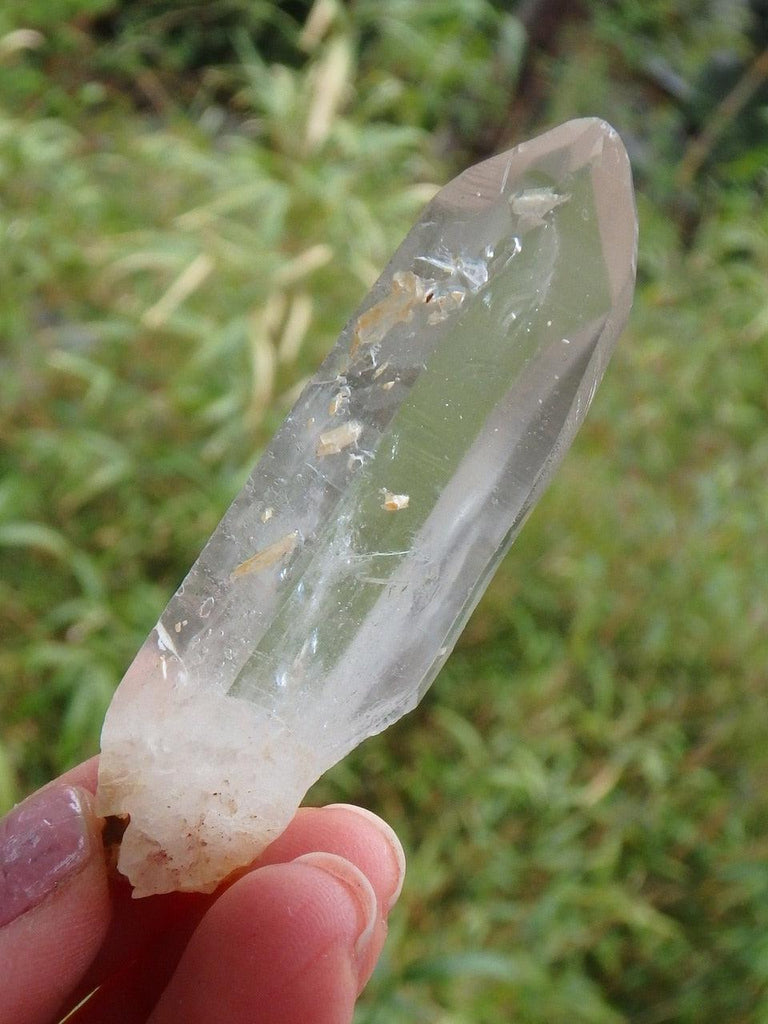 High Vibe Lemurian Seed Point From Brazil 1 - Earth Family Crystals