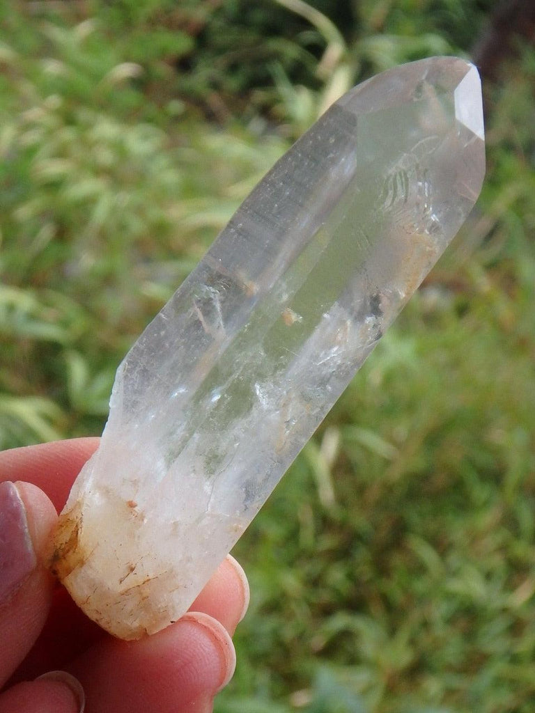 High Vibe Lemurian Seed Point From Brazil 1 - Earth Family Crystals
