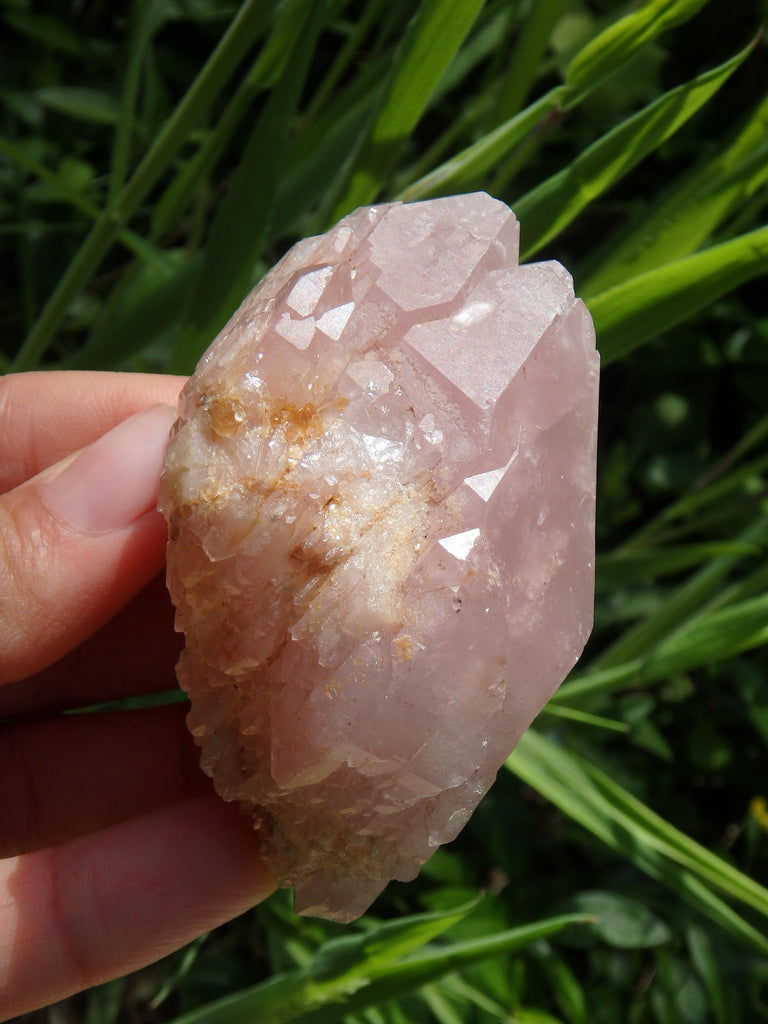 Elestial Record Keepers Lithium Quartz Double Terminated Brazilian Specimen - Earth Family Crystals