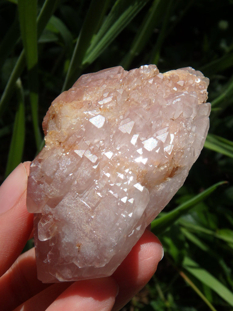 Elestial Record Keepers Lithium Quartz Double Terminated Brazilian Specimen - Earth Family Crystals