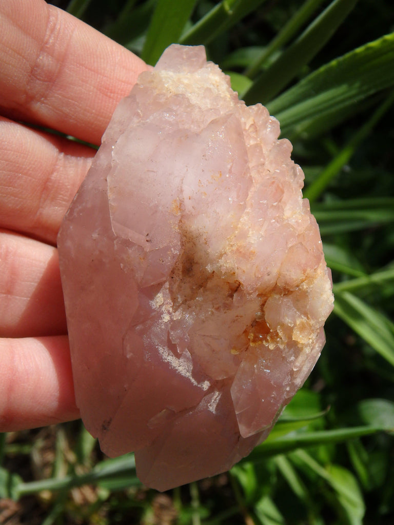 Elestial Record Keepers Lithium Quartz Double Terminated Brazilian Specimen - Earth Family Crystals