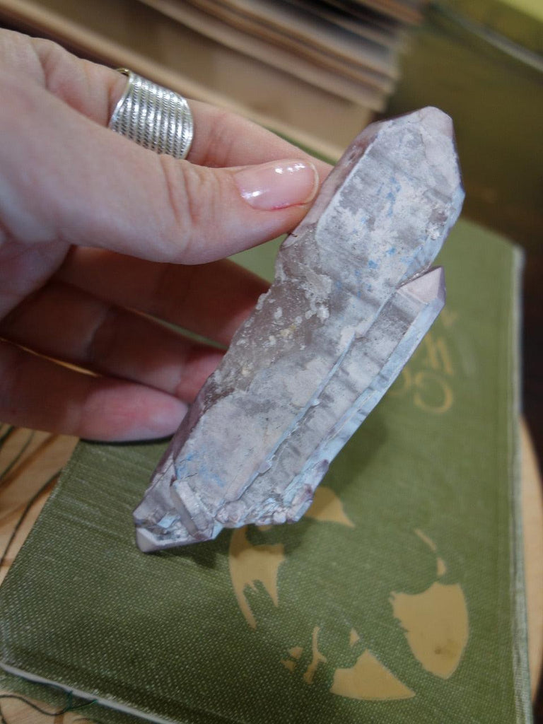 Extremely Healing DT Elestial Lithium Quartz Specimen From Brazil - Earth Family Crystals