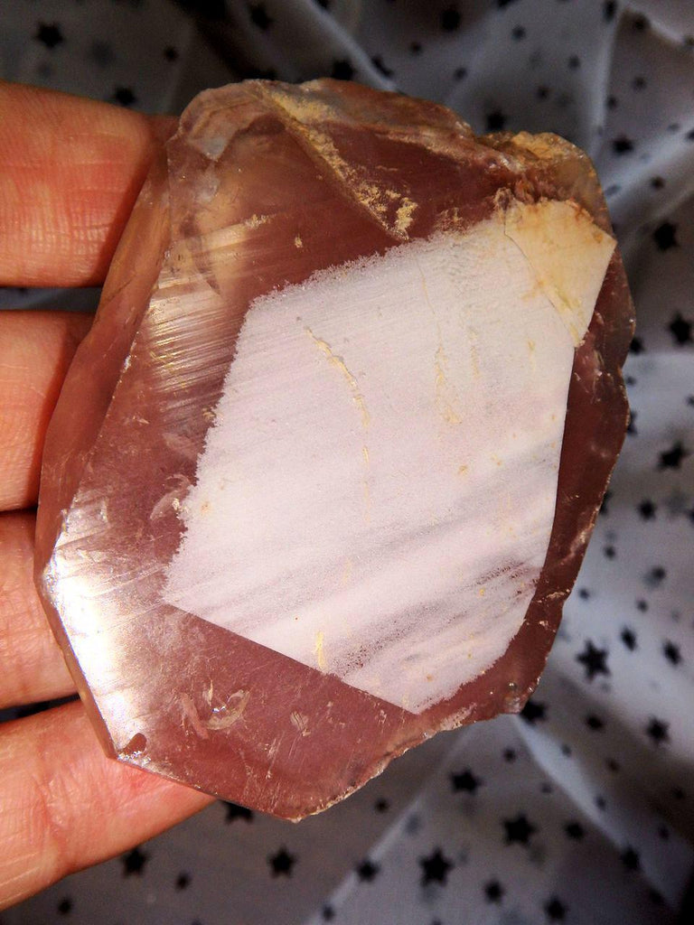 Fantastic Lithium Quartz Flat Specimen Ideal for Body Layouts - Earth Family Crystals