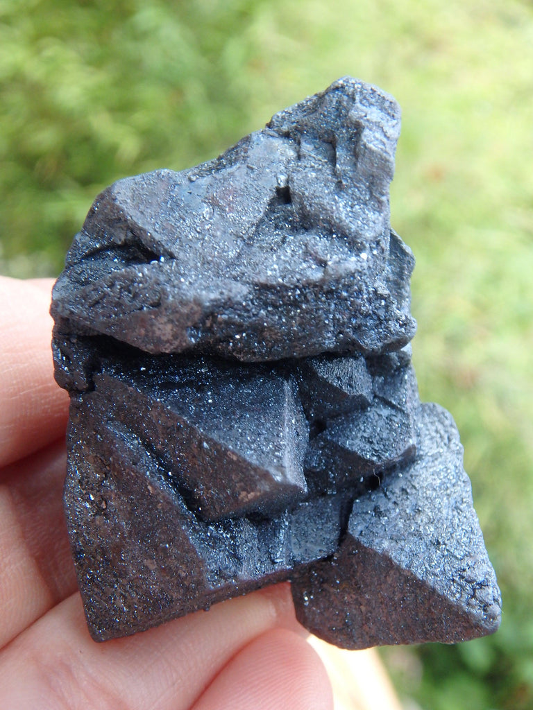 Rare Patagonia Pseudomorph Magnetite & Hematite Natural Specimen - Earth Family Crystals