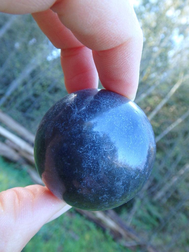 Rare! High Vibration Master Shamanite Gemstone Sphere - Earth Family Crystals