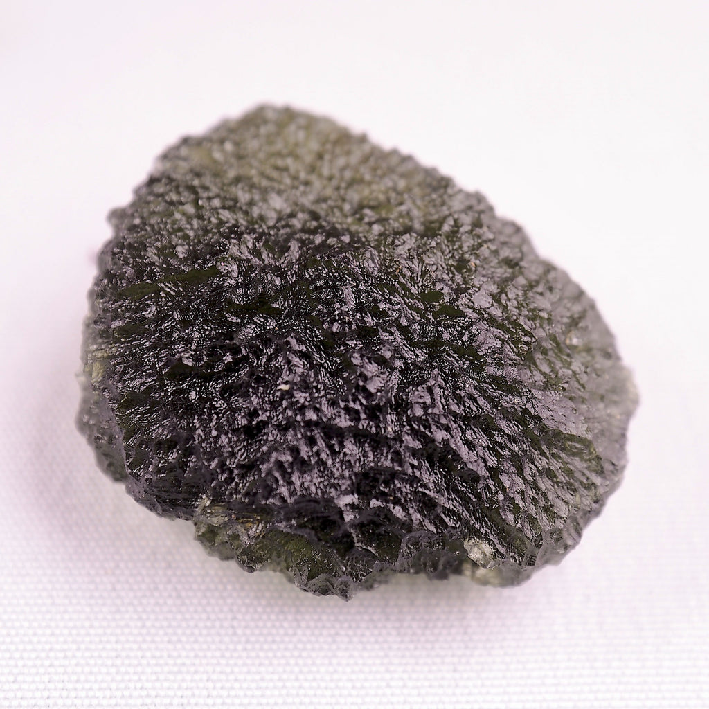 High Grade Genuine Moldavite Free Form Collectors Specimen From Czech Republic #2 - Earth Family Crystals