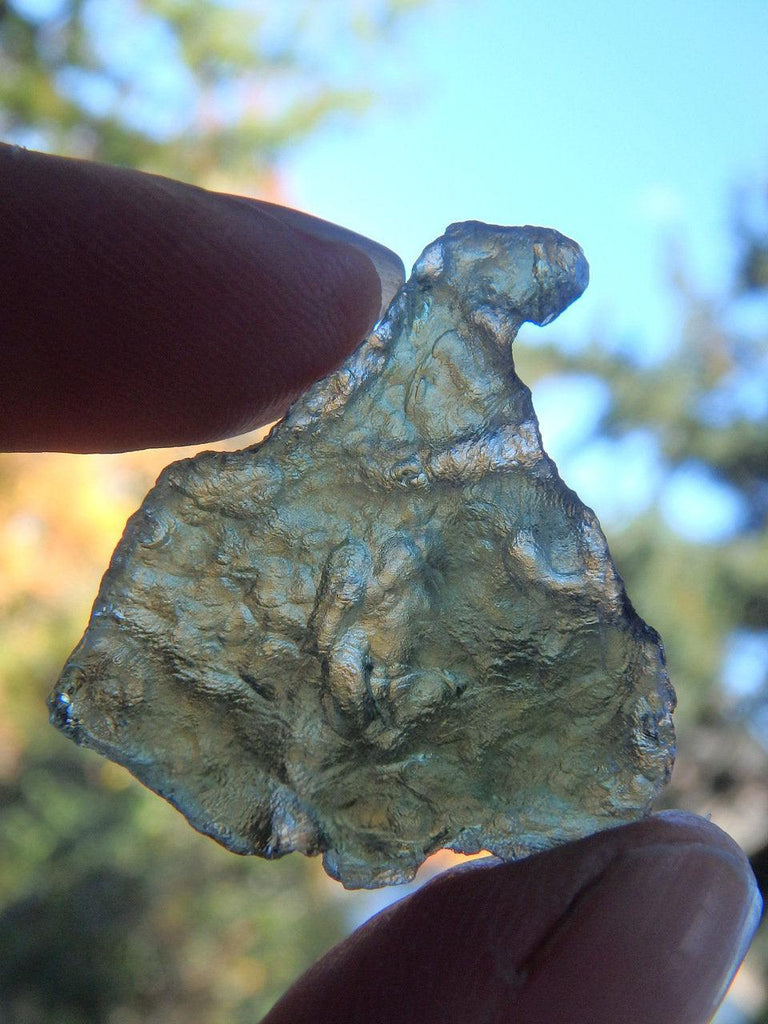 Gorgeous Natural Green Genuine Moldavite Specimen 7 - Earth Family Crystals