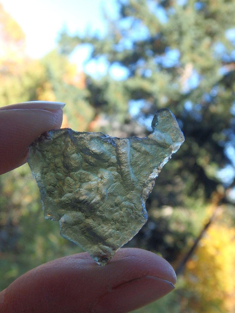 Gorgeous Natural Green Genuine Moldavite Specimen 7 - Earth Family Crystals