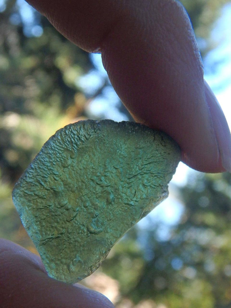 Gorgeous Natural Green Genuine Moldavite Specimen 8 - Earth Family Crystals