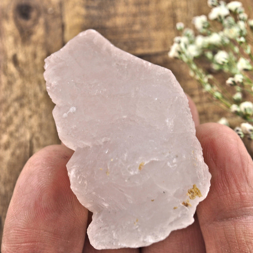 High Vibration Soft Pink Nirvana Ice Quartz Specimen #3 - Earth Family Crystals