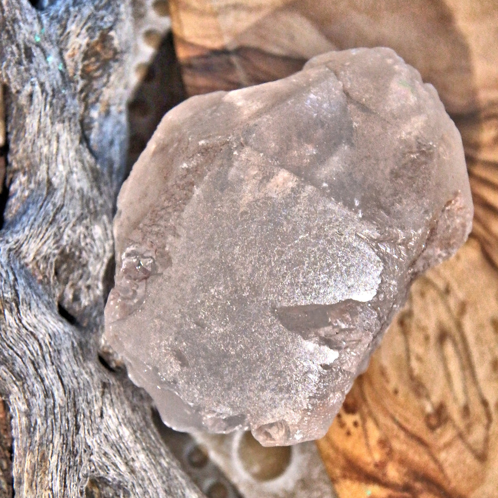 Perfect Double Sided Points With Record Keepers Nirvana Ice Quartz - Earth Family Crystals