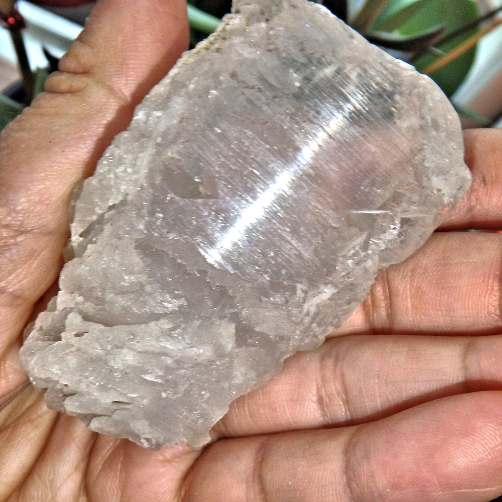 Incredible Earth Etched White Nirvana Ice Quartz From The Himalayas - Earth Family Crystals