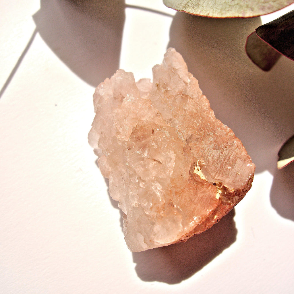 Natural Pink Nirvana Quartz From The Himalayas - Earth Family Crystals