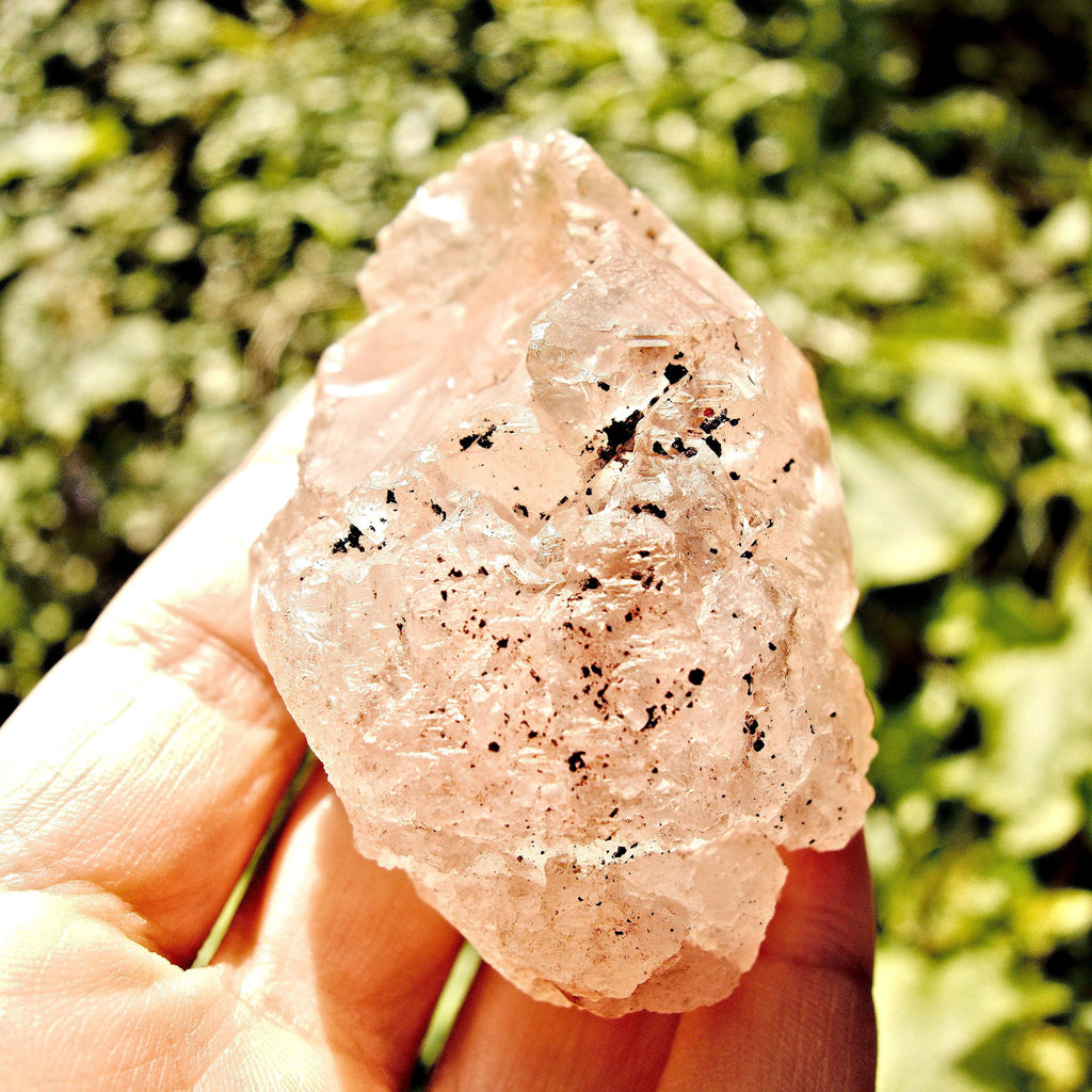 Brilliant Ice Pink Large Nirvana Quartz Specimen From The Himalayas - Earth Family Crystals