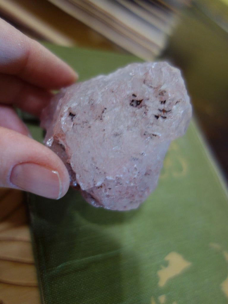 Large Chunky Pink Nirvana Ice Quartz Specimen From The Himalayas - Earth Family Crystals