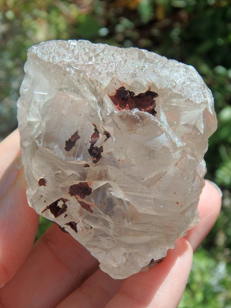 Incredible Terminations & Inclusions White Nirvana Ice Quartz from The Himalayas - Earth Family Crystals