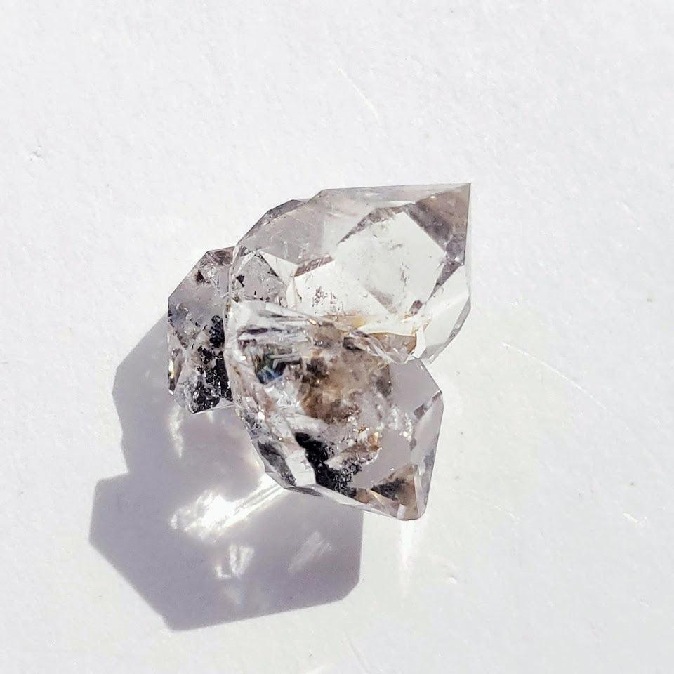 Gemmy Brilliant New York Herkimer Diamond Small Cluster #1 - Earth Family Crystals