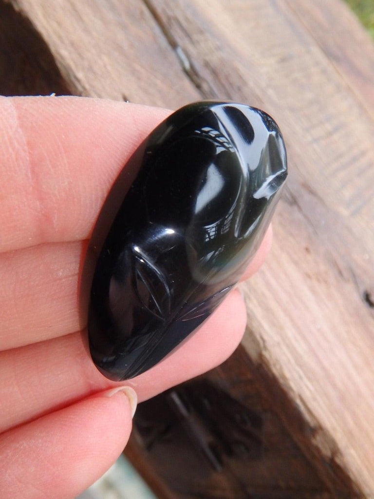 Gorgeous Flower Rainbow Obsidian Specimen Perfect For Jewellery Making - Earth Family Crystals