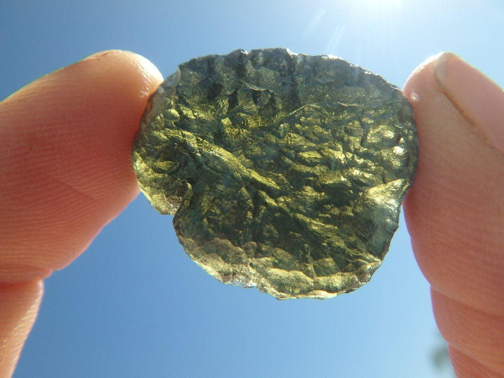 AA GRADE~ High Quality Formation GREEN MOLDAVITE SPECIMEN - Earth Family Crystals