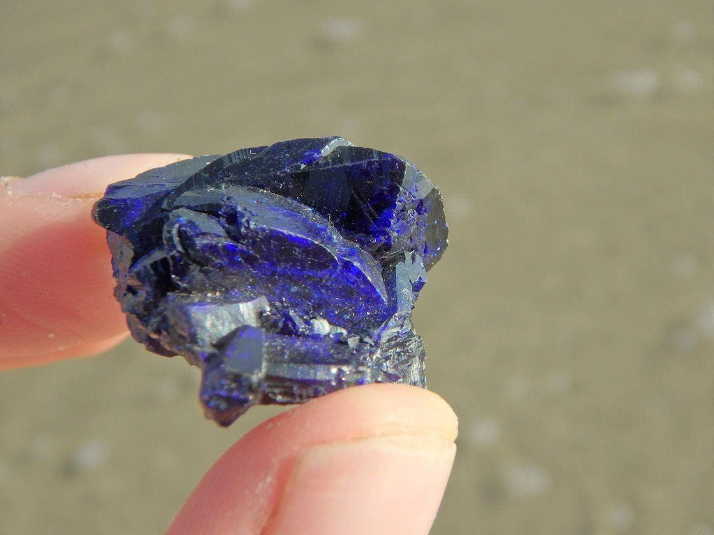 Deep Dark Blue AZURITE CRYSTAL CLUSTER SPECIMEN - Earth Family Crystals