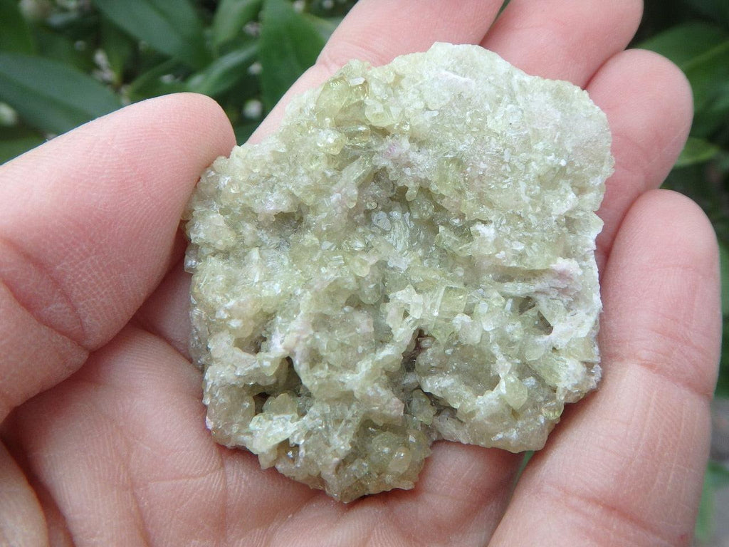 GREEN VESUVIANITE SPECIMEN From Quebec - Earth Family Crystals