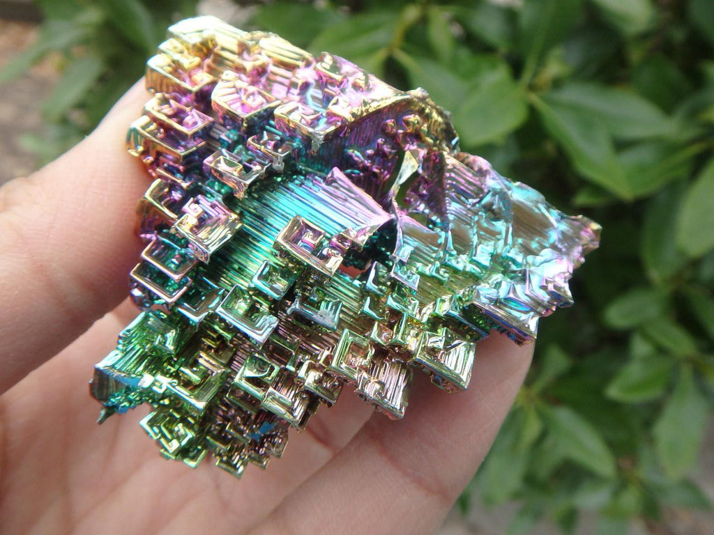 Galactic Village RAINBOW BISMUTH SPECIMEN - Earth Family Crystals