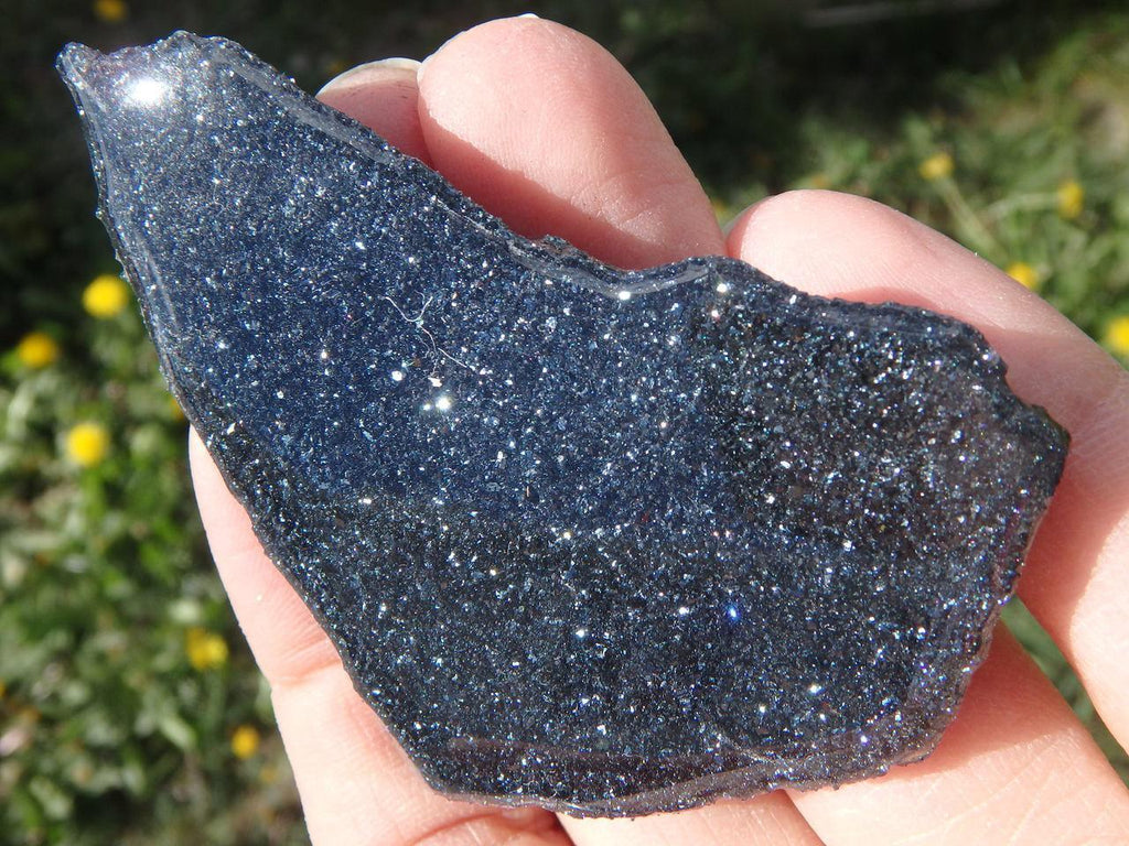 Sparkling SPECULAR HEMATITE Handheld Specimen From Michigan - Earth Family Crystals