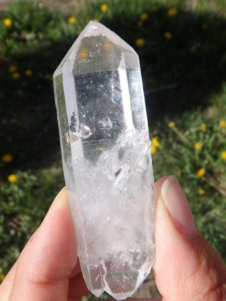 Double Terminated TIBETAN QUARTZ POINT* - Earth Family Crystals