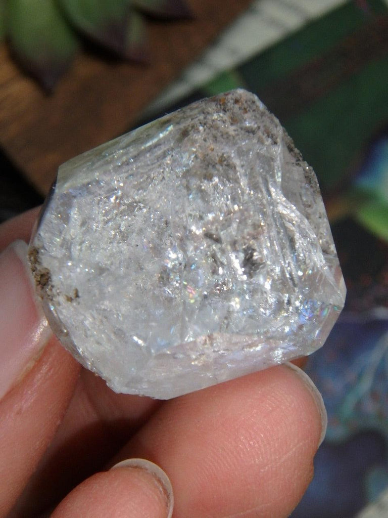 High Vibration NY HERKIMER DIAMOND SPECIMEN - Earth Family Crystals