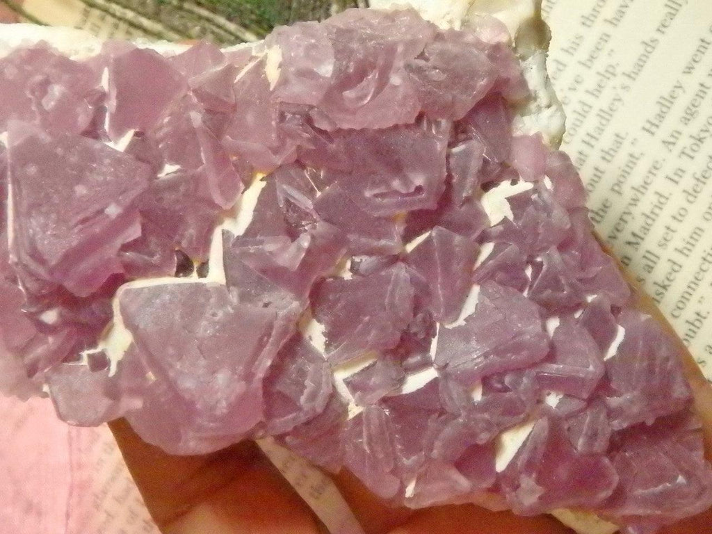 Large Natural Magenta Pink FLUORITE Free-Form Specimen - Earth Family Crystals