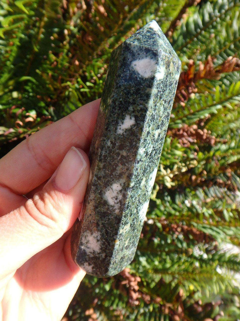 Sacred Stonehenge PRESELI BLUESTONE GEMSTONE WAND - Earth Family Crystals