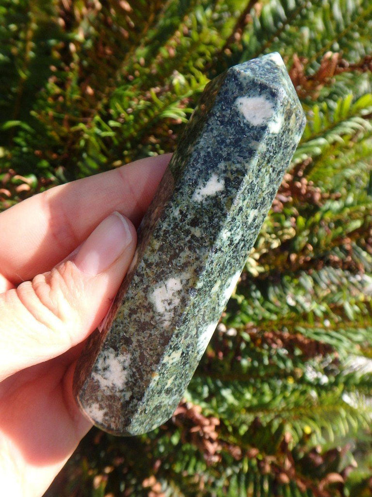 Sacred Stonehenge PRESELI BLUESTONE GEMSTONE WAND - Earth Family Crystals