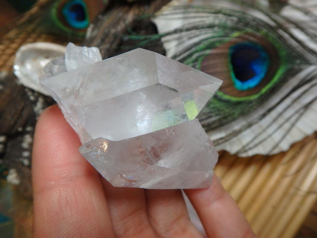 High Vibration CLEAR QUARTZ CLUSTER From Arkansas - Earth Family Crystals