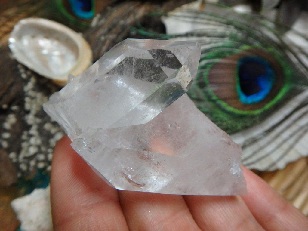 High Vibration CLEAR QUARTZ CLUSTER From Arkansas - Earth Family Crystals