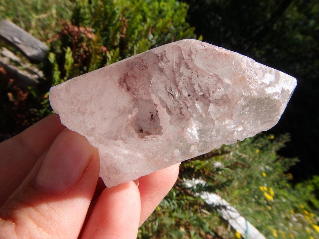 High Vibration Pink Nirvana Quartz Point From the Himalayas - Earth Family Crystals