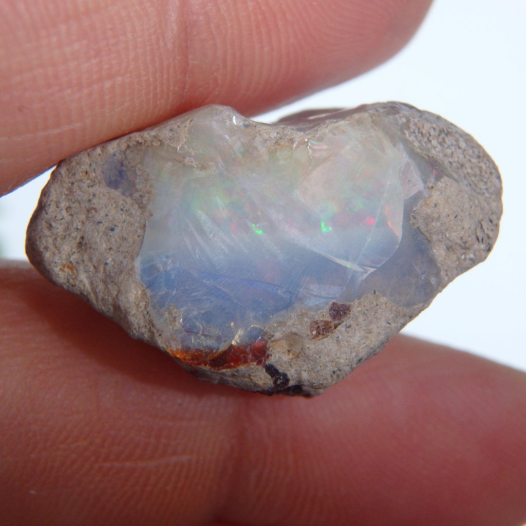 Fabulous Flashes Ethiopian Opal Specimen #2 - Earth Family Crystals