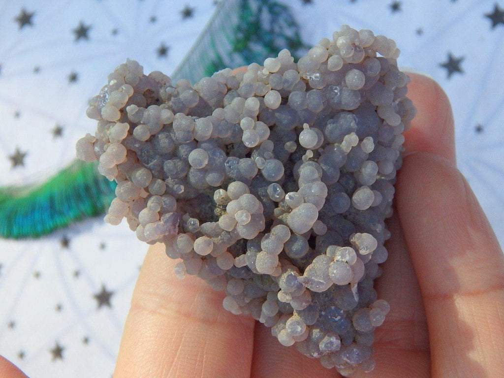 Deep Purple Grape Agate Specimen - Earth Family Crystals