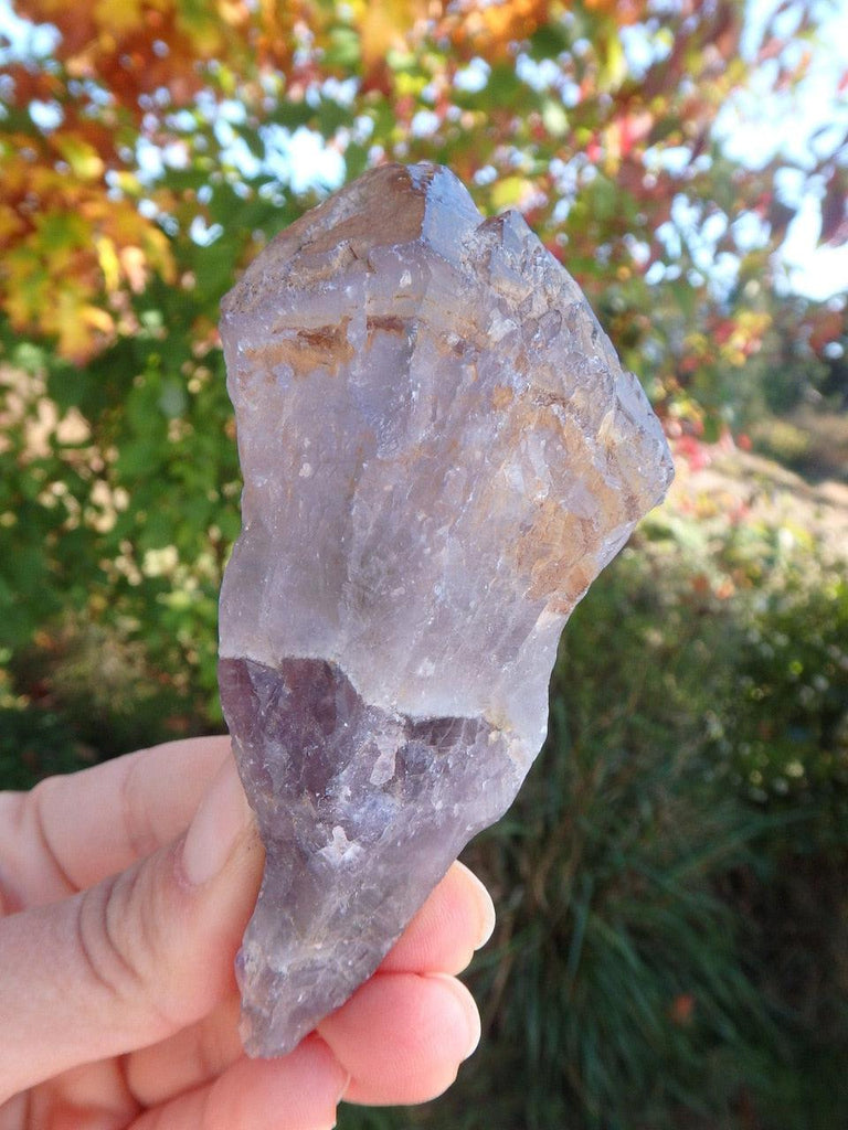 Stunning Terminated Auralite-23 Reiki Point From Canada - Earth Family Crystals