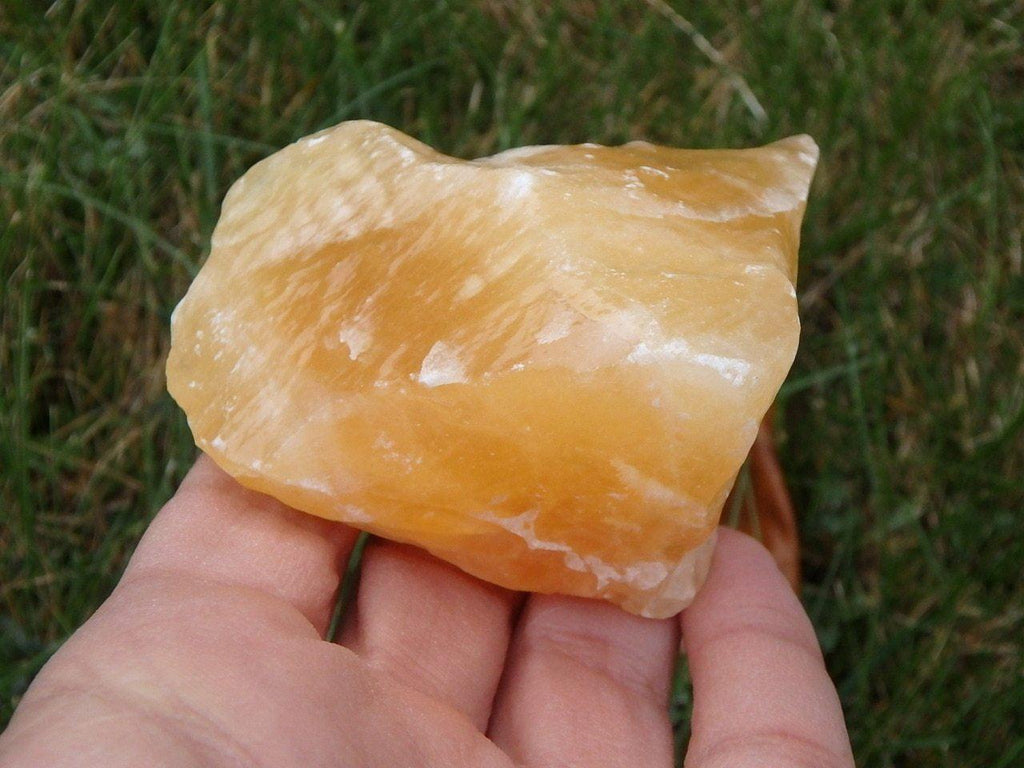 ORANGE CALCITE FREE-FORM - Earth Family Crystals