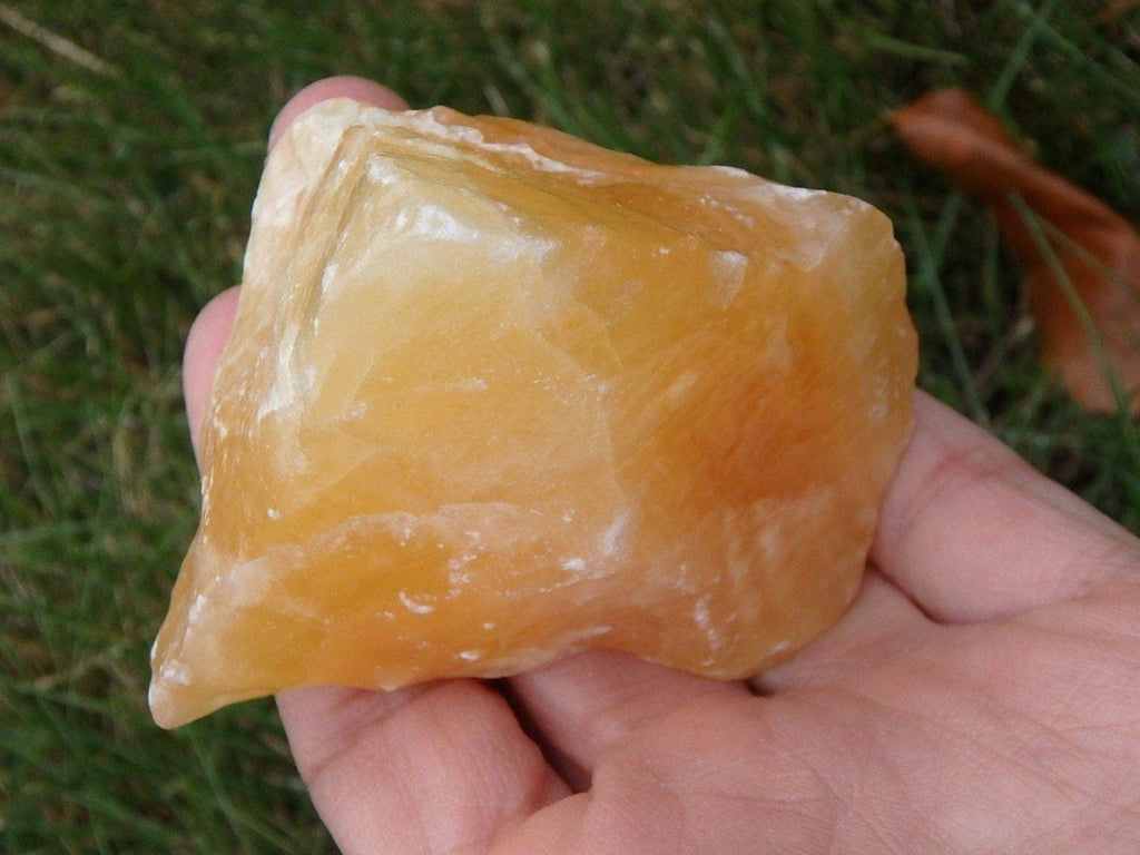 ORANGE CALCITE FREE-FORM - Earth Family Crystals