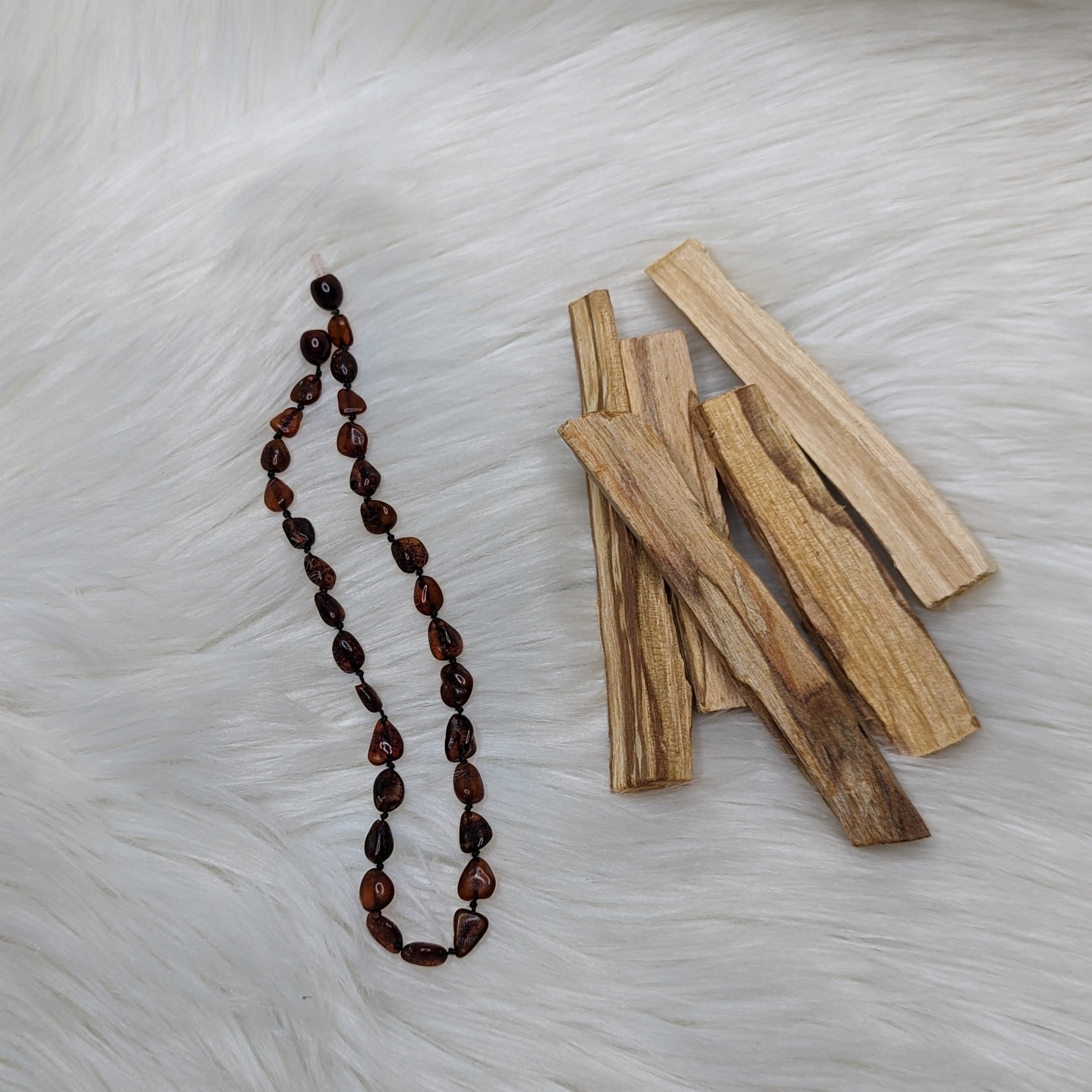13" Genuine Baltic Amber Necklace from Lithuania~ Healing and Soothing Relief for Babies & Children ~ - Earth Family Crystals