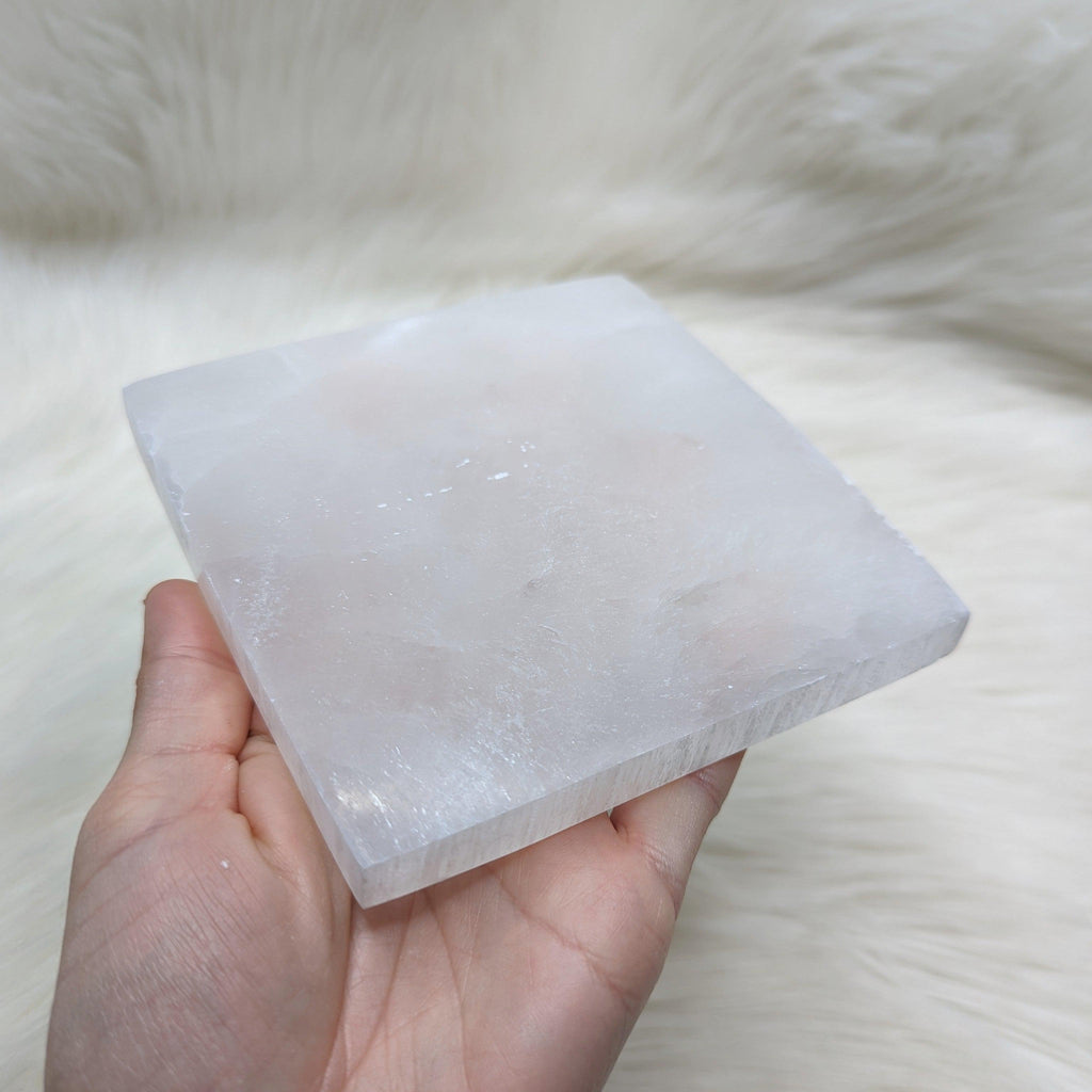 Selenite Charging Station - Earth Family Crystals