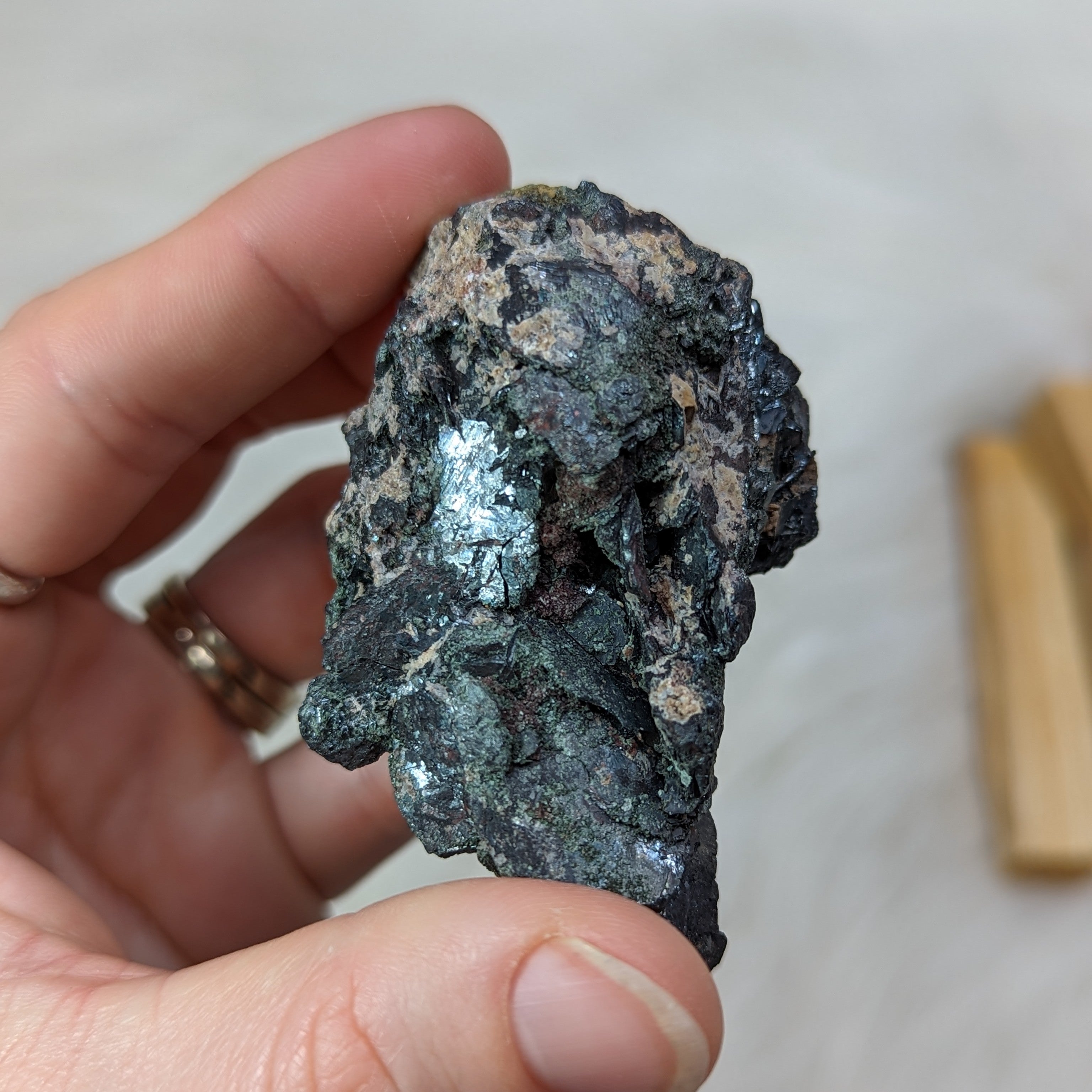 Rare Hematite Specimen ~ Incredibly Grounding and Protective~ - Earth Family Crystals
