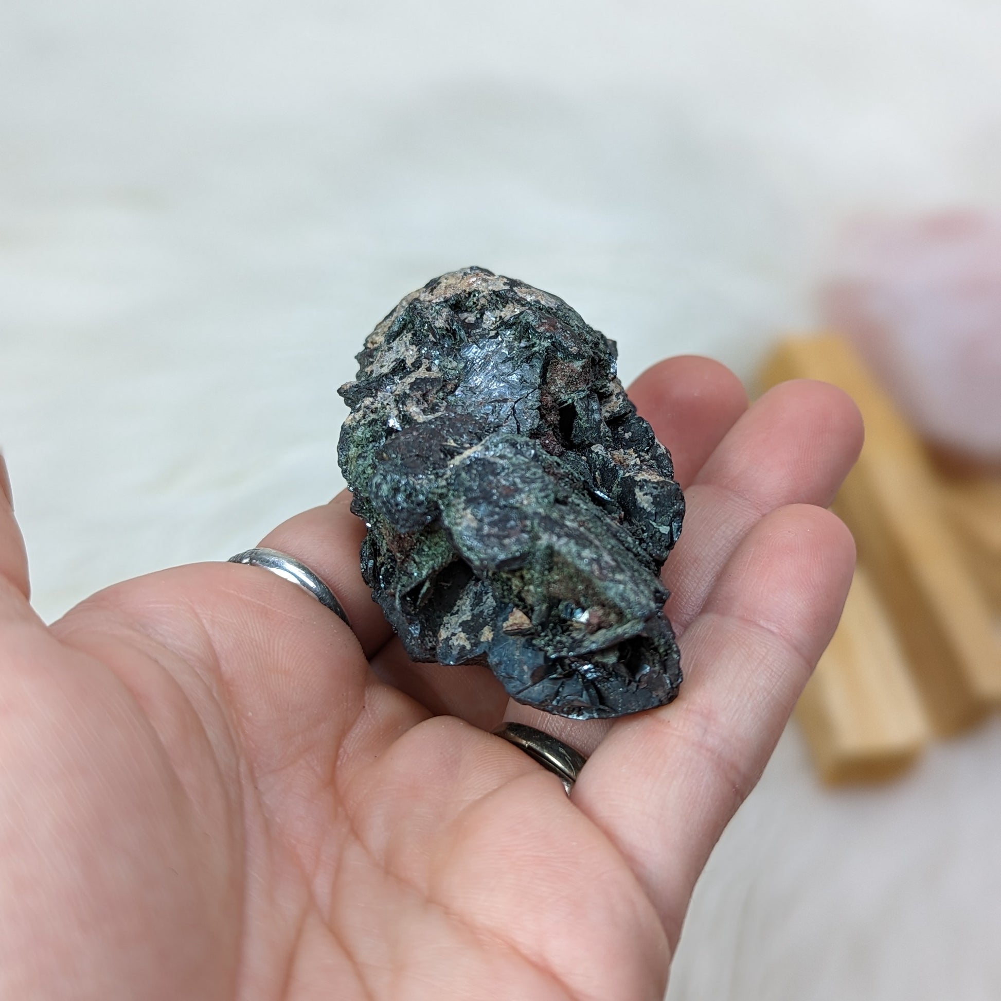 Rare Hematite Specimen ~ Incredibly Grounding and Protective~ - Earth Family Crystals