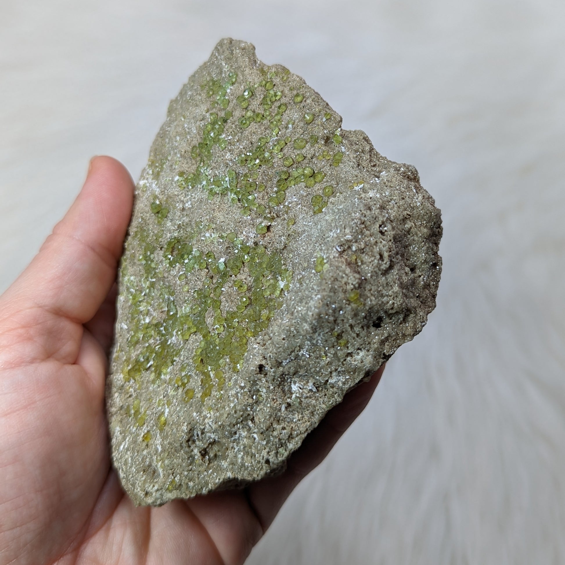 Adradite Garnet ~ Special Healing Powers! (demantoid) Local: Veracruz, Mexico - Earth Family Crystals