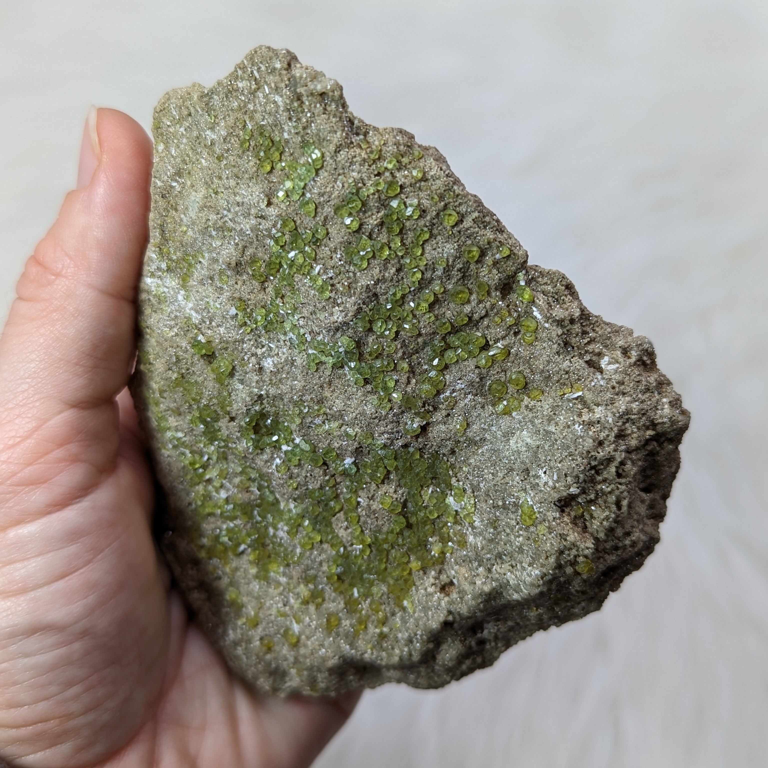 Adradite Garnet ~ Special Healing Powers! (demantoid) Local: Veracruz, Mexico - Earth Family Crystals